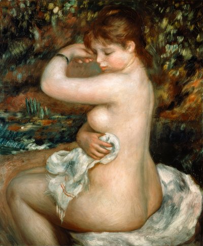 Después del baño de Pierre Auguste Renoir