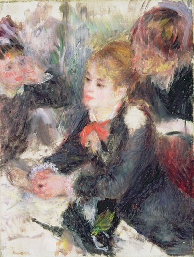 En la sombrerería de Pierre Auguste Renoir