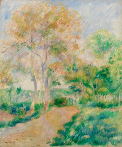 paisaje de otoño de Pierre Auguste Renoir