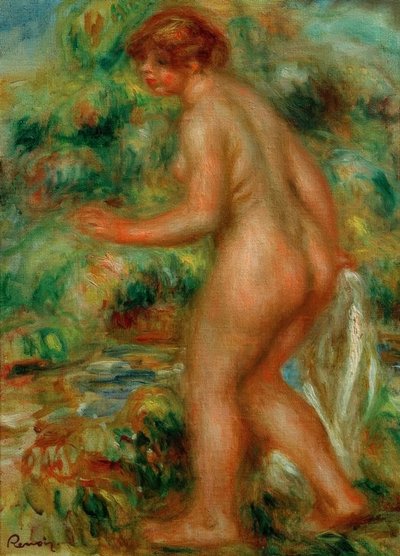 Bañista de Pierre Auguste Renoir