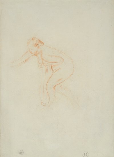 Bañista de Pierre Auguste Renoir