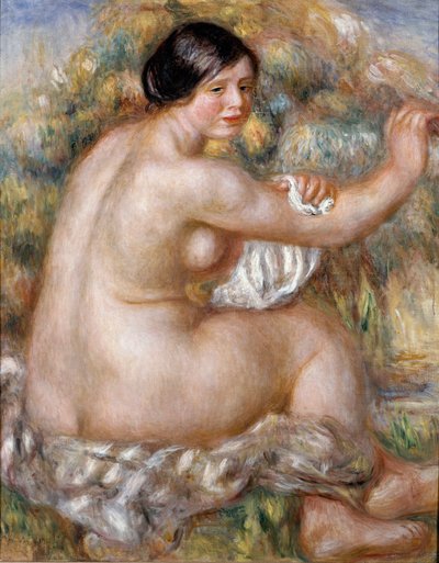 Gran desnudo sentado de Pierre Auguste Renoir