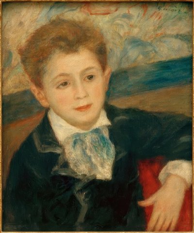 Retrato de Paul Meunier, hijo de Murer de Pierre Auguste Renoir