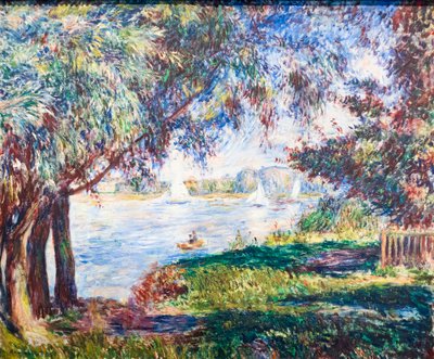 Bougival, c. 1888 (óleo sobre lienzo) de Pierre Auguste Renoir