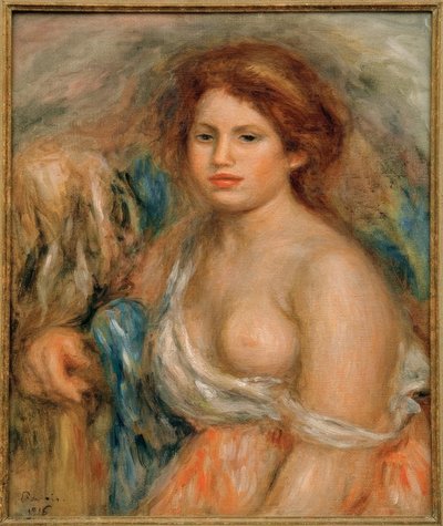 Retrato de busto de Pierre Auguste Renoir