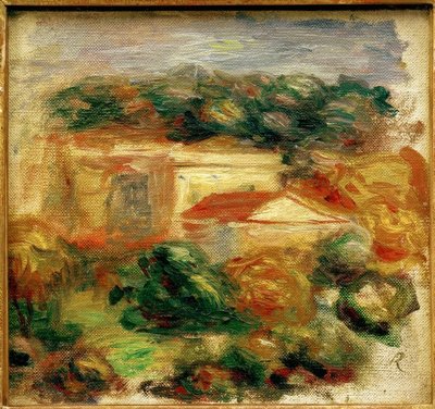 Retrato de busto de Pierre Auguste Renoir