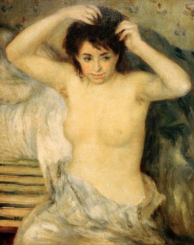 Busto de mujer de Pierre Auguste Renoir