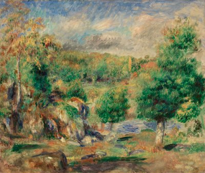 Castaños, Pont-Aven de Pierre Auguste Renoir