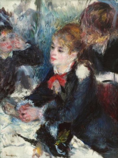 En la modista de Pierre Auguste Renoir