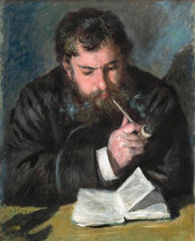 Claude Monet, 1872 de Pierre Auguste Renoir