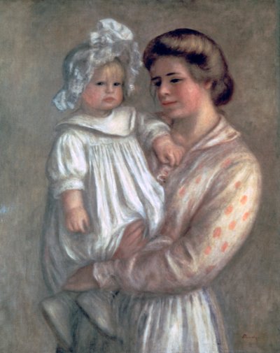 Claude y Renee, 1904 de Pierre Auguste Renoir