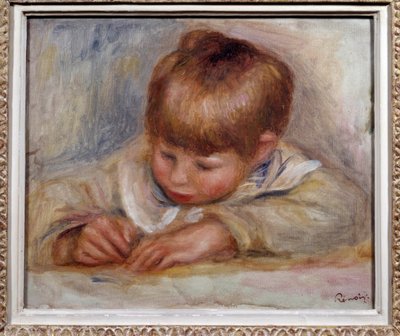 Coco escritor de Pierre Auguste Renoir