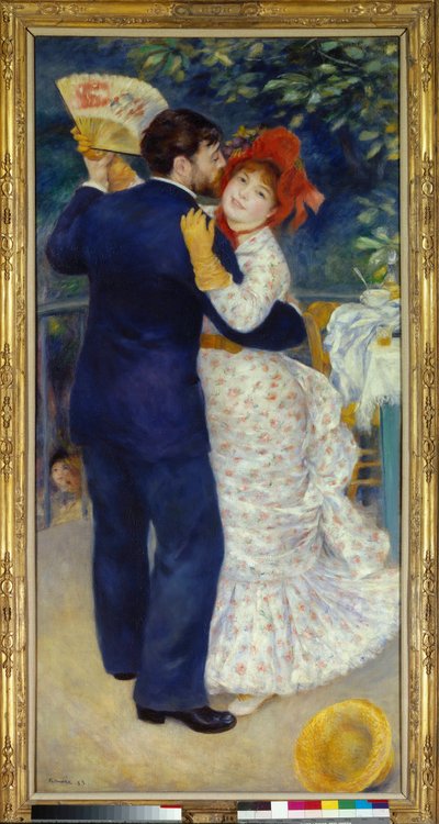 Baile en el campo de Pierre Auguste Renoir