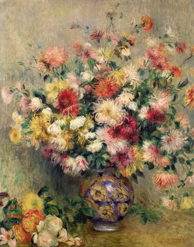 Dalias de Pierre Auguste Renoir