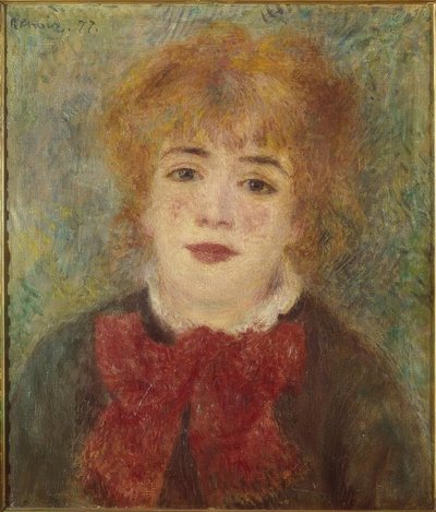 Retrato de dama de Pierre Auguste Renoir