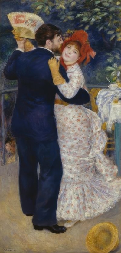Baile en el campo de Pierre Auguste Renoir