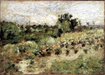 Campo de rosas de Pierre Auguste Renoir