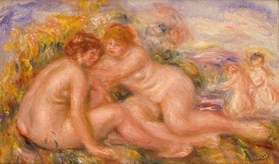 Cuatro bañistas de Pierre Auguste Renoir