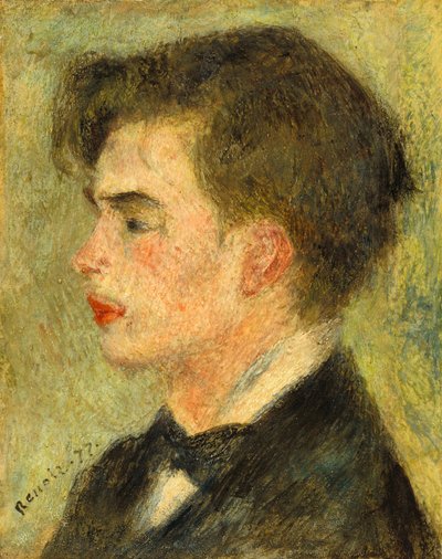 Georges Rivière, 1877 de Pierre Auguste Renoir
