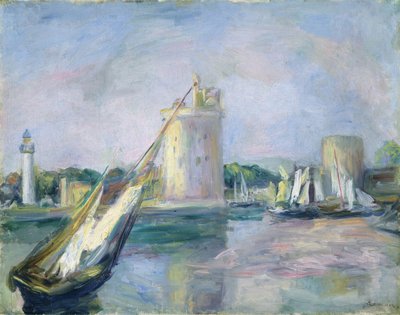 Entrada del puerto de La Rochelle, 1896 de Pierre Auguste Renoir