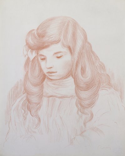 Cabeza de un niño, 1913 de Pierre Auguste Renoir