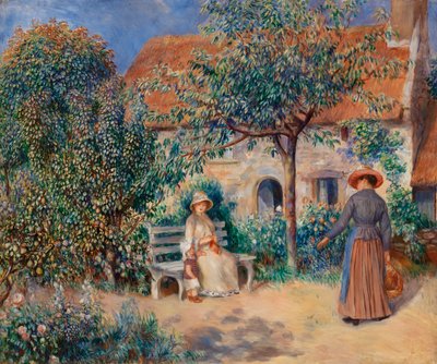 en bretaña de Pierre Auguste Renoir