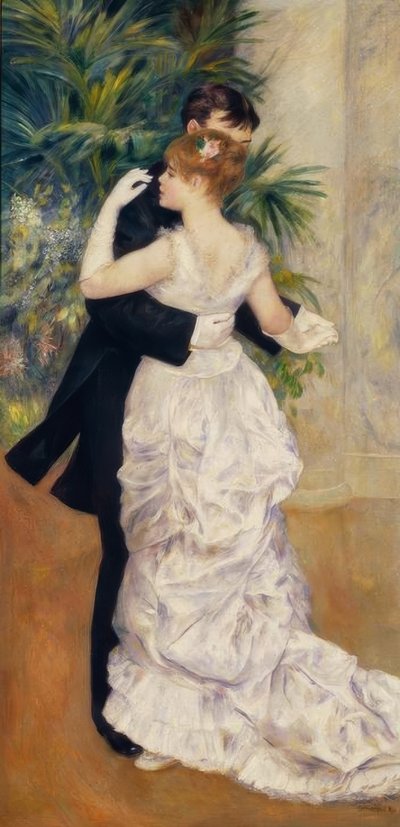 La Danza en la ciudad de Pierre Auguste Renoir