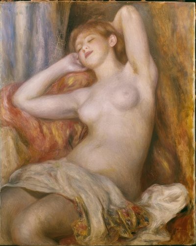 La durmiente de Pierre Auguste Renoir