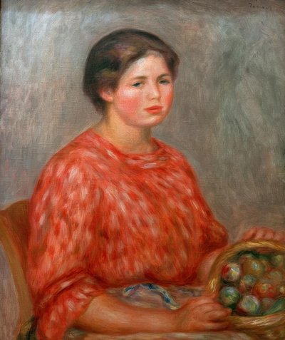 La frutera de Pierre Auguste Renoir