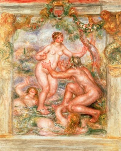 El Saona hacia el Ródano de Pierre Auguste Renoir