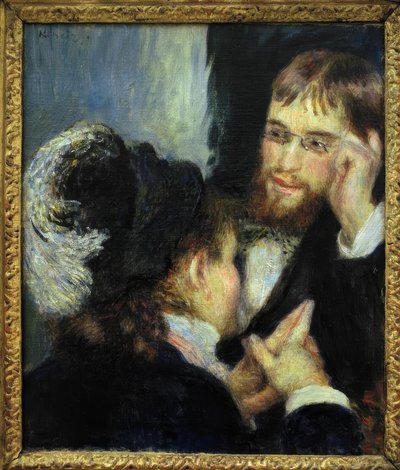 La conversación de Pierre Auguste Renoir