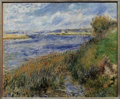 El Sena en Champrosay de Pierre Auguste Renoir
