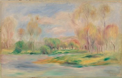 Paisaje de Pierre Auguste Renoir