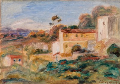 Paisaje de Pierre Auguste Renoir