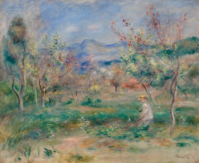 Paisaje de Pierre Auguste Renoir