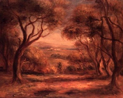 Paisaje de Pierre Auguste Renoir