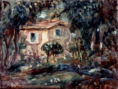 Paisaje. Le Cannet, 1902 de Pierre Auguste Renoir