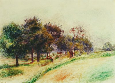 Paisaje de Pierre Auguste Renoir