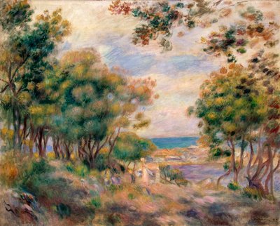 Paisaje en Beaulieu, 1899 de Pierre Auguste Renoir