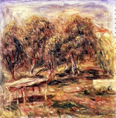 Paisaje del Midi de Pierre Auguste Renoir