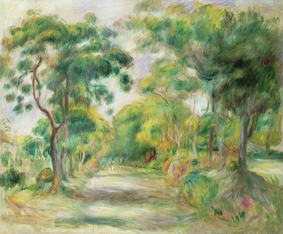 Paisaje del Midi de Pierre Auguste Renoir