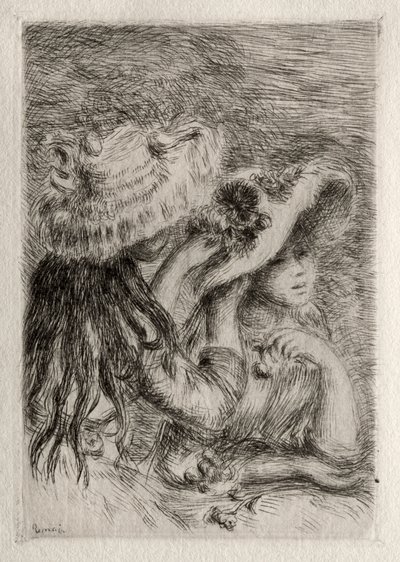 Le Chapeau épinglé de Pierre Auguste Renoir