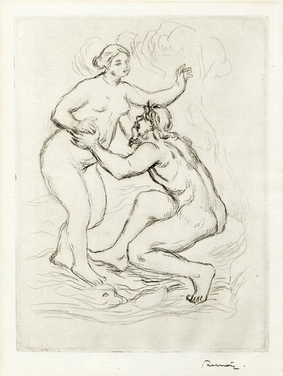 Le Fleuve Scamandre (El río Scamander) de Pierre Auguste Renoir