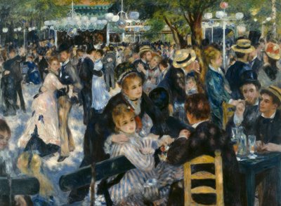El Molino de la Galette de Pierre Auguste Renoir