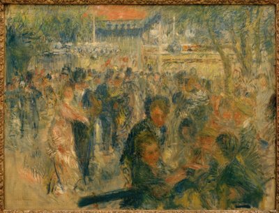 El baile en el Moulin de la Galette de Pierre Auguste Renoir