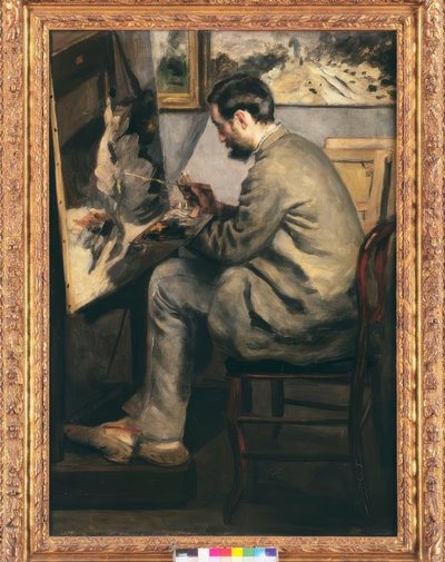La garza con las alas desplegadas de Pierre Auguste Renoir