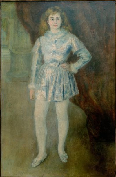 El paje. Madame Henriot travestida de Pierre Auguste Renoir