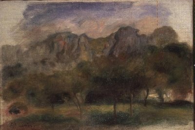 Les Alpilles de Pierre Auguste Renoir