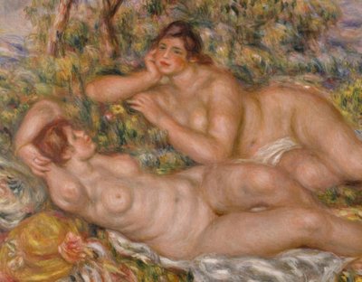 Las bañistas de Pierre Auguste Renoir
