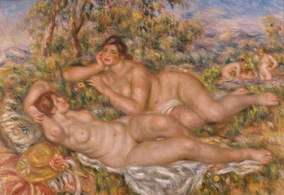 Las bañistas de Pierre Auguste Renoir